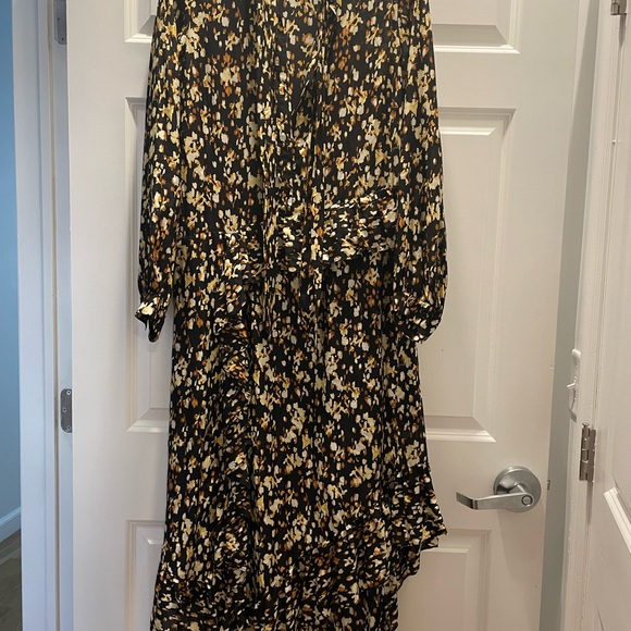 And Other Stories Patterned Maxi Dress Size 8 - Picture 3 of 5